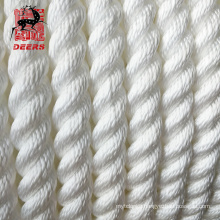 High Breaking Strength 12mm 14mm 16mm 18mm 3 Strands Nylon Anchor Rope